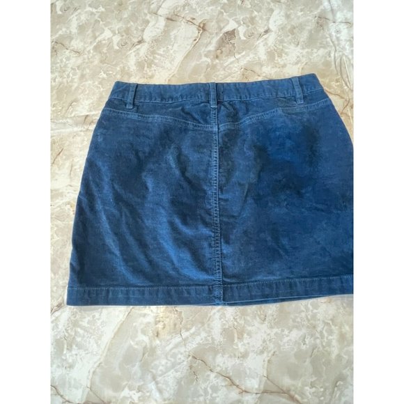 BDG Navy Corduroy skirt size 6 - Picture 3 of 4